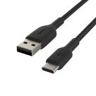 Кабель с оплёткой Belkin BoostCharge USB-A — USB-C (USB 2.0) (3 м) (CAB002) - фото 7