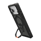 Защитный прозрачный чехол MagSafe с подставкой UAG Plasma XTE для iPhone 17 Pro Max - фото 4