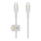 Кабель с оплёткой и ремешком Belkin BoostCharge Pro Flex USB-C (USB 2.0) (1 м) (2 шт.) (CAB011) - фото 4