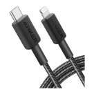Кабель с оплёткой Anker 322 USB-C — Lightning (0,9 м)