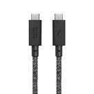 Кабель с оплёткой и утяжеляющим узлом Native Union Anchor Cable USB-C (USB 2.0) (3 м) - фото 2