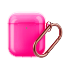 Термополиуретановый чехол с карабином Deppa Neon для AirPods 1-го и 2-го поколений