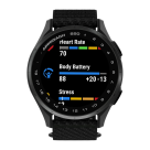 Спортивные часы Garmin Approach S50, чёрный нейлоновый браслет ComfortFit - фото 10