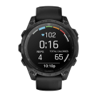 Спортивные часы Garmin tactix 8, 47 мм, AMOLED, силиконовый ремешок цвета чёрный/«серая галька» - фото 8