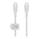 Кабель с оплёткой и ремешком Belkin BoostCharge Pro Flex USB-C (USB 2.0) (1 м) (CAB011) - фото 5