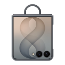 Силиконовый чехол MagSafe с кольцом-держателем Samsung Silicone Ring Magnet Case для Samsung Galaxy Z Flip8 - фото 4