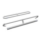 Складная металлическая подставка на клейкой основе Ugreen для MacBook Air и Pro 13–16" (LP846)