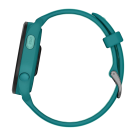 Спортивные часы Garmin Forerunner 165 Music, силиконовый ремешок цвета бирюзовый/«аква» - фото 6