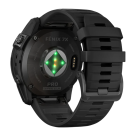 Спортивные часы Garmin fenix 7X Pro Sapphire Solar Edition, 51 мм, чёрный силиконовый ремешок - фото 3