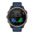 Спортивные часы Garmin quatix 8, AMOLED, 47 мм, силиконовый ремешок - фото 9