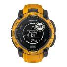 Спортивные часы Garmin Instinct 3, 45 мм, Solar, силиконовый ремешок цвета «солнечный луч/серый» - фото 11