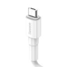 Кабель Baseus Mini White Micro-USB/USB-A (1 м, 2,4 А) - фото 4