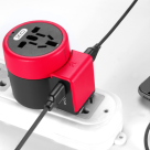 Универсальный переходник для сетевых вилок + сетевое ЗУ XO Universal Charger - фото 2