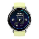 Спортивные часы Garmin Venu 4, 45 мм, силиконовый ремешок лимонного цвета