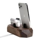 Деревянная док-станция Oakywood для iPhone, Apple Watch и AirPods Pro - фото 4