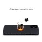 Чехол Pitaka MagCase Twill для iPhone 11 Black-Grey - фото 4