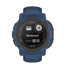 Спортивные часы Garmin Instinct 2 Solar, 45 мм, силиконовый ремешок цвета «морской прилив»