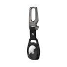 Гибридный брелок с карабином и заводным кольцом Spigen Rugged Armor для AirTag - фото 3
