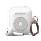 Силиконовый чехол с карабином elago AW6 Hang Case для AirPods 1-го и 2-го поколений