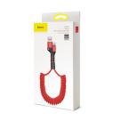 Витой кабель Baseus Fish Eye Spring Data Cable USB-C/USB-A - фото 11