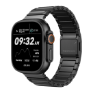 Титановый блочный браслет Aulumu C01 для Apple Watch 44, 45, 46 мм и Ultra 2–3