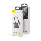 Многопортовый адаптер Baseus с одинарным коннектором USB-C (USB-C PD 60 Вт, 2 HDMI 4K) - фото 4