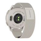 Спортивные часы Garmin Approach S50, нейлоновый браслет ComfortFit цвета «слоновая кость» - фото 3