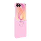 Силиконовый чехол MagSafe с кольцом-держателем Samsung Silicone Ring Magnet Case для Samsung Galaxy Z Flip8 - фото 15