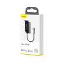Многопортовый адаптер Baseus Bend Angle No.7 для iPad Pro (USB-C PD 100 Вт, 2 USB-A 3.0, SD, microSD, HDMI 4K 30 Гц, разъём 3,5 мм) - фото 8