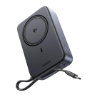 Внешний аккумулятор MagSafe со встроенным кабелем Ugreen (Qi2) (20000 мА·ч) (PB567) - фото 2