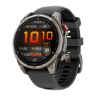 Cпортивные часы Garmin fenix 8 Pro, 47 мм, AMOLED, титан, сапфир, силиконовый ремешок цвета «графитовый/чёрный» - фото 4