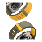 Двусторонний силиконовый ремешок Uniq Revix IV для Apple Watch 44, 45, 46 мм и Ultra 2–3 - фото 10