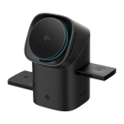 Зарядная станция MagSafe с активным охлаждением Spigen Essential для iPhone, Apple Watch и AirPods (Qi2)