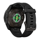 Спортивные часы Garmin epix Pro (Gen 2) Sapphire Edition, 42 мм, чёрный силиконовый ремешок - фото 7