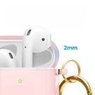 Термополиуретановый чехол с карабином elago Clear Hang Case для AirPods 1-го и 2-го поколений - фото 10