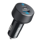 Автомобильное зарядное устройство Anker PowerDrive мощностью 35 Вт (USB-C, USB-A)