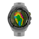 Спортивные часы Garmin Approach S70, 42 мм, силиконовый ремешок цвета «серая пудра» - фото 8