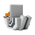 Коллекционная фигурка-утка «Скелет» TUBBZ First Edition Minecraft - фото 5