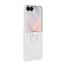 Силиконовый чехол MagSafe с кольцом-держателем Samsung Silicone Ring Magnet Case для Samsung Galaxy Z Flip8 - фото 10