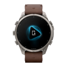 Спортивные часы Garmin fenix 9 Pro, 47 мм, AMOLED, титан, сапфир, кожаный ремешок цвета «грецкий орех», силиконовый ремешок (с inReach) - фото 11