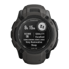 Спортивные часы Garmin Instinct 2X Solar Standard Edition, 50 мм, силиконовый ремешок графитового цвета