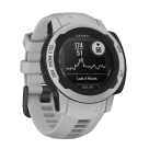 Спортивные часы Garmin Instinct 2S Solar, 40 мм, силиконовый ремешок туманно-серого цвета - фото 3