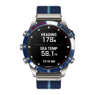 Спортивные часы Garmin MARQ Captain (Gen 2), тёмно-синий нейлоновый ремешок, тёмно-синий силиконовый ремешок - фото 2