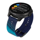 Спортивные часы Suunto Race UTMB World Series, синий силиконовый ремешок - фото 4