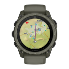 Спортивные часы Garmin tactix 8, 51 мм, AMOLED, Cerakote, оливковый силиконовый ремешок - фото 3