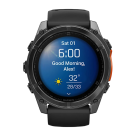 Умные спортивные часы Garmin fenix 8, 51 мм, AMOLED, сталь, силиконовый ремешок чёрного цвета - фото 12