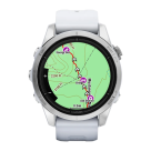 Спортивные часы Garmin epix Pro (Gen 2) Standard Edition, 42 мм, силиконовый ремешок цвета «Уайтстоун» - фото 6