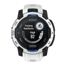 Спортивные часы Garmin Instinct 3, 45 мм, Solar, силиконовый ремешок цвета «Уайтстоун/синий» - фото 11