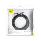 Кабель с нейлоновой оплёткой Baseus Enjoyment HDMI (2 м, 4K 60 Гц) - фото 2
