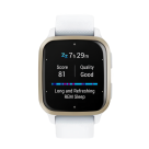 Спортивные часы Garmin Venu Sq 2, 40 мм, белый силиконовый ремешок - фото 4